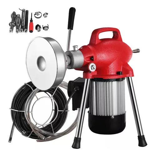Destapador Cañeria 110v 1hp-750w 20mt