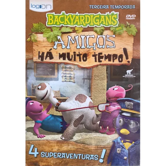 Dvd Backyardigans - Amigos Há Muito Tempo - Original Lacrado