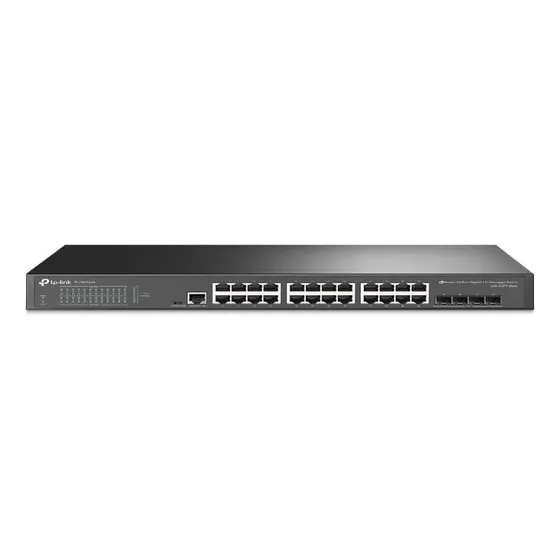 Switch Tp-link 24 Puertos Administrable Gigabit, L2 (4) Sfp