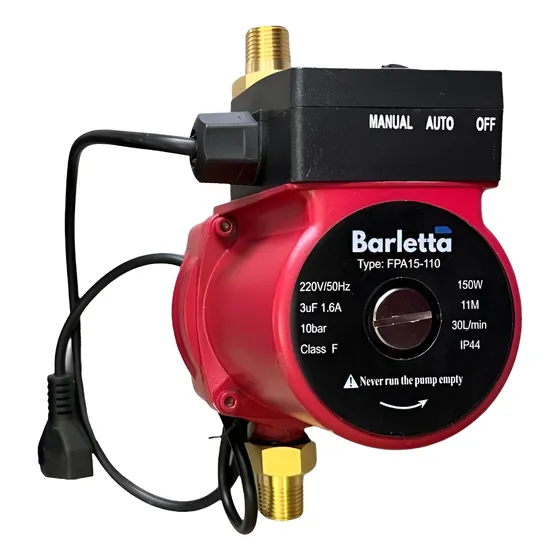 Bomba Aumentadora De Presion Calefont  1.1 Bar 30 Lpm 150w