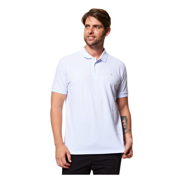 Camisa Polo Masculina Pica Pau Degrade Verde Algodão Reserva Camisa Polo Masculina Pica Pau Degrade Verde Algodão Reserva