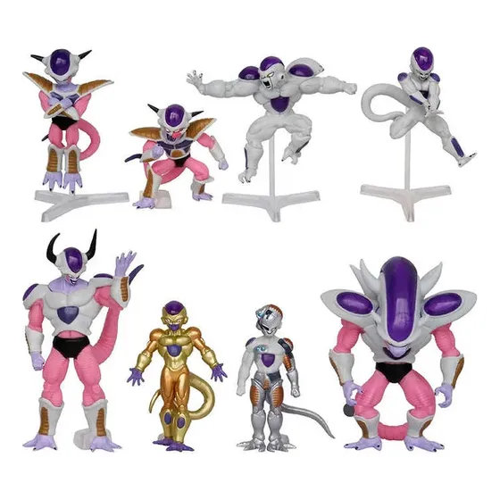 Set De Figuras Frezer Dragon Ball, 8 A 12  Cm