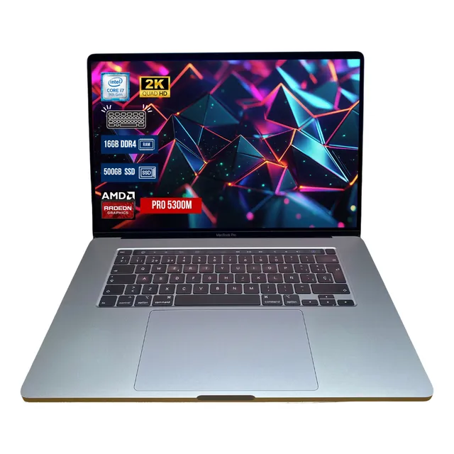 Macbook Pro A2141 I7 16gb 500gb Ssd 16 Pulgadas Radeon 2k