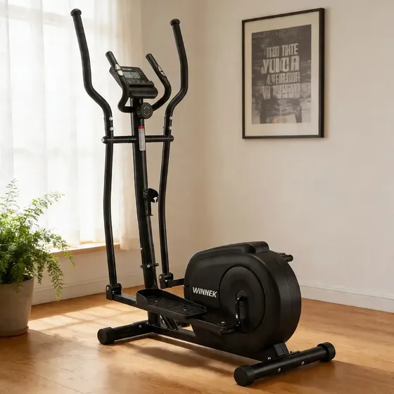 Elíptico Magnético Winnek WNNK2032 Preto Com Display