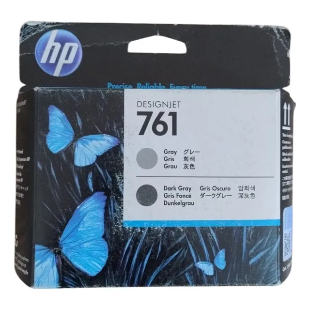 Cabezal Hp 761 Gris/dark Gris Ch647a Original