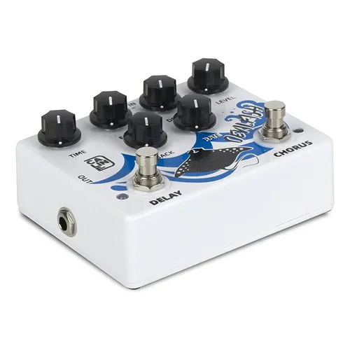 Caline Dcp-03 Devilfish - Pedal de efeito Cho Delay. Color Devilfish Chorus Retay