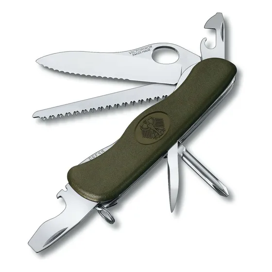 Navaja Victorinox Multiuso Soldado Suizo 8461.mwch Verde