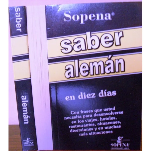 Método Aprender Alemán En 10 Días Saber Sopena