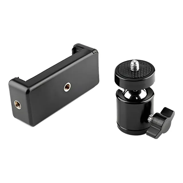 Soporte Para Celular Más Rotula Para Trípode 