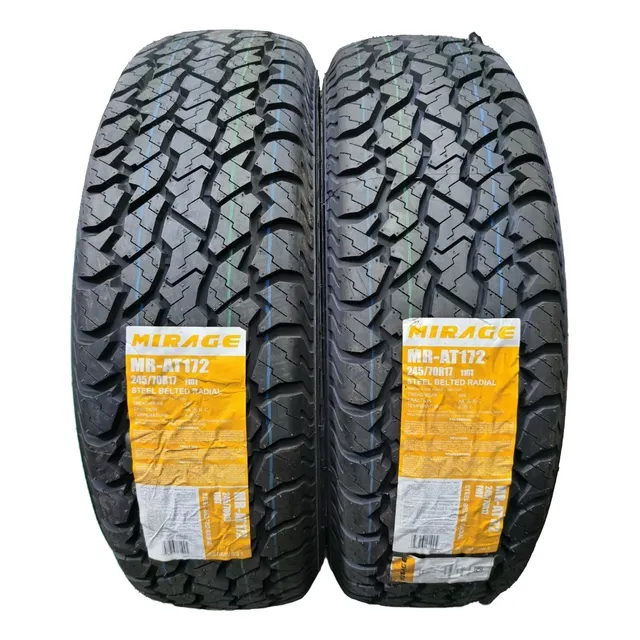 Paquete De 2 Llantas 245/70 R17 Mirage Mr-at172 110t