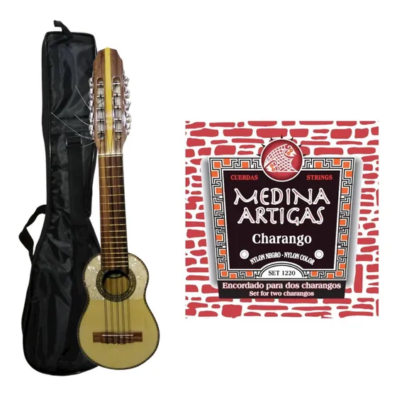 Charango Carlos Quispe Torrez Mas Set De Cuerdas