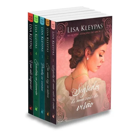 Kit Segredos de Uma Noite de Verão - 5 Livros Novos: Não Aplica, de : Lisa Kleypas. Série Não aplica, vol. Não Aplica. Editora Arqueiro, capa mole, edição não aplica em português, 2021