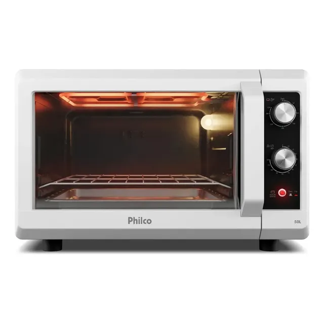 Forno Elétrico 50l Philco Dupla Resistência Pfe56b Branco
