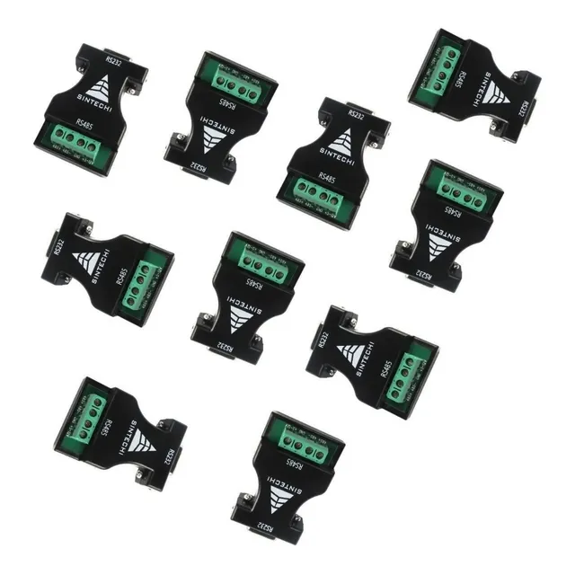 Dez Pçs Conversor Adaptador Rs232  Rs485 Sintechi 1200m Y4
