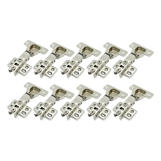 Bisagra X10 Cierre Suave Cazoleta 35mm Para Mueble Codo 9