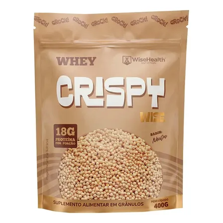Crispy Wise (400g) - Grânulos De Whey Protein - Wisehealth Sabor Sem sabor