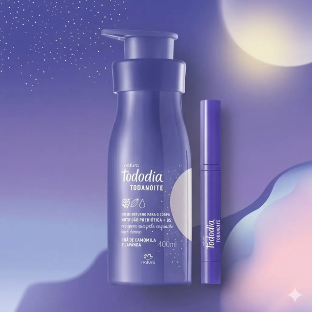 Kit Relax: Concentrado Relaxante 800mg Chá De Camomila E Lavanda + Creme Noturno Corpo 400...