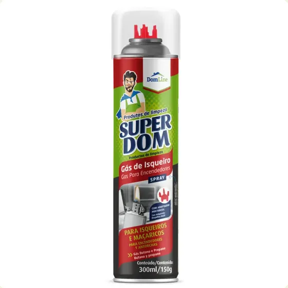 Refil Pra Recarregar Isqueiro E Maçaricos 250ml C/ 5 Adaptor