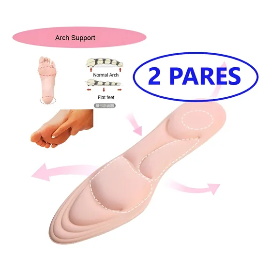 Plantillas De Zapatos Memory Foam, Plantilla Para Los Pies 