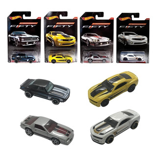 Hot Wheels Camaro Edición 50 Aniversario 4 Vehículos 1:64 Hot Wheels Camaro Edición 50 Aniversario 4 Vehículos 1:64