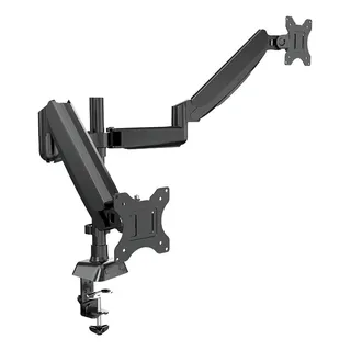 Suporte De Tela Dois Monitores Articulado De Mesa A GĂĄs Vesa Suporte De Tela Dois Monitores Articulado De Mesa A GĂĄs Vesa