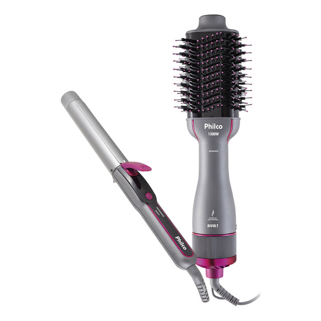 Kit Philco Pkt3000 Advance ĂŤons Tourmaline Cor Cinza Bivolt Kit Philco Pkt3000 Advance ĂŤons Tourmaline Cor Cinza Bivolt