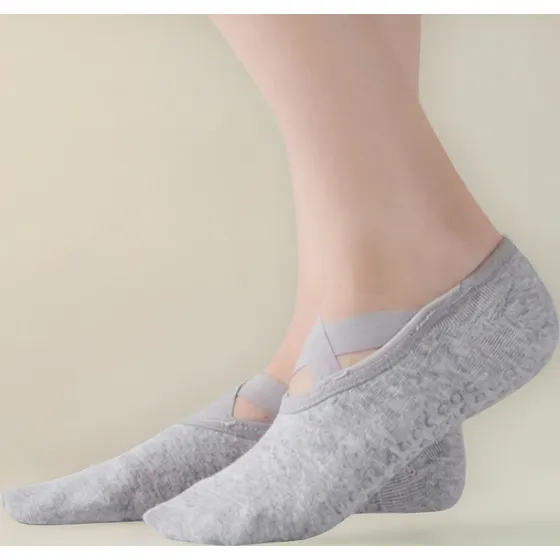 Medias Yoga Antideslizantes Pilates Baile Gym 6 Colores 