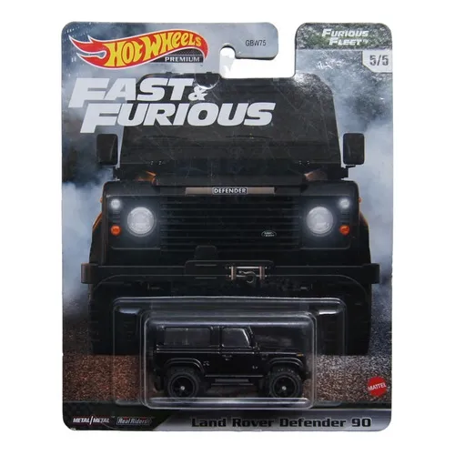 Hot Wheels Premium Furious Fleet 5/5 - Land Rover Defender 9
