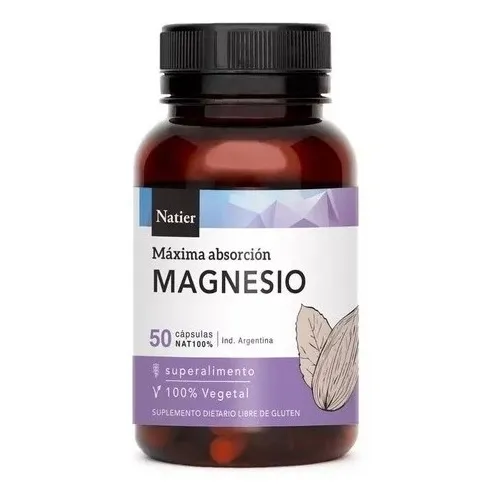 Citrato De Magnesio Cap. 50 Natier 
