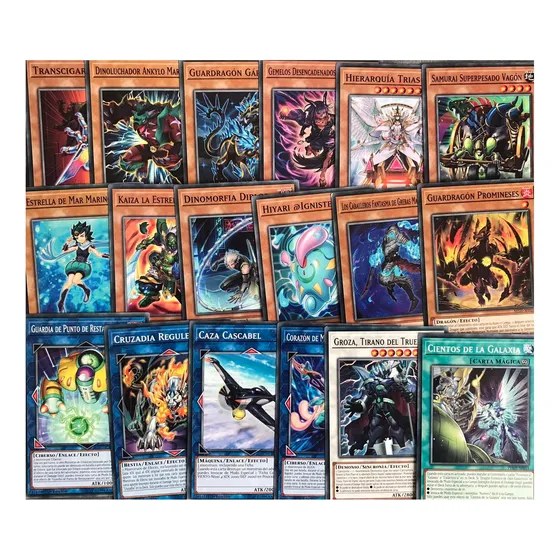 Lote Baraja Yugioh 60 Cartas Azar Originales Español Konami