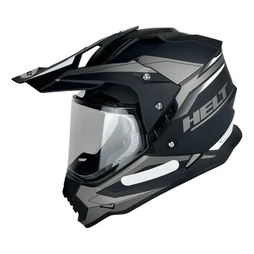 Capacete Off-Road X11 Crossover Adventure Cinza Tamanho 60 para