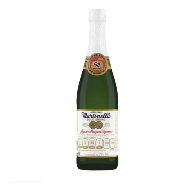 Jugo De Manzana Martinelli's Espumoso 4 Pzas De 750 Ml