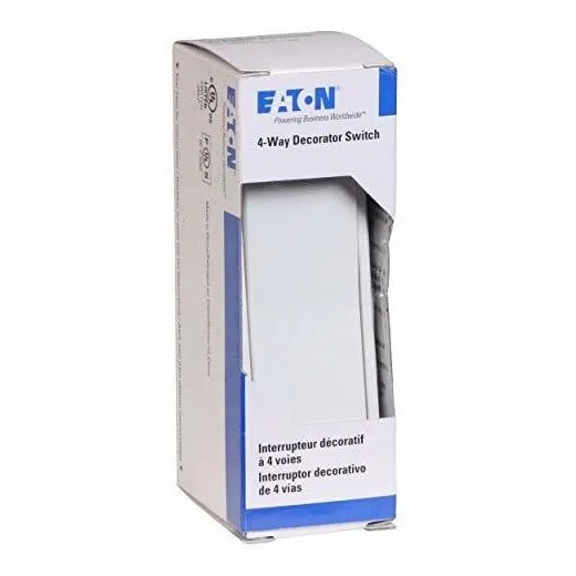 Eaton 7504w Sp Interruptor Decorativo 4 Via Grado