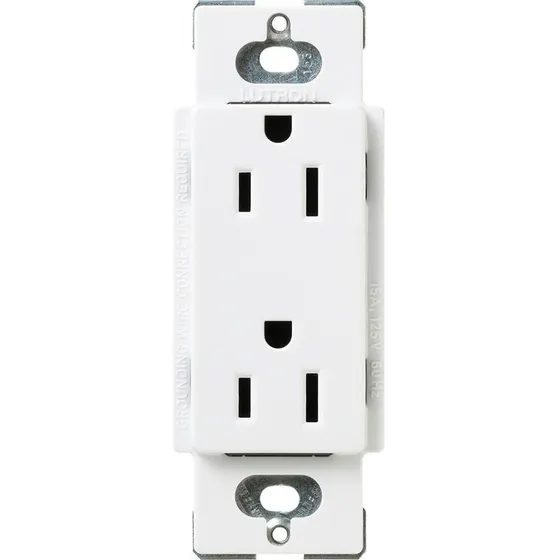 Lutron Claro Receptaculo 15 Amperios