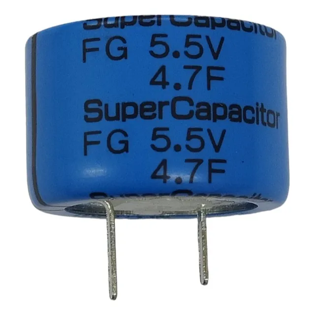 Capacitor Supercap 4,7f X 5,5v, 29x20mm-kit C/ 20 Pçs