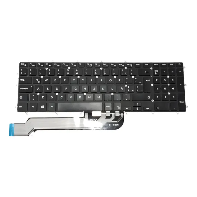Teclado Dell 15 5665 P66f 0pt1ny 08y88w Español (la)