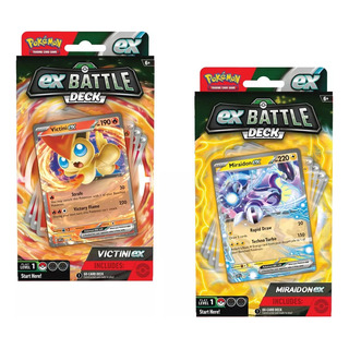 Pokémon Tcg Victini O Miraidon Ex Battle Deck Inglés Pokémon Tcg Victini O Miraidon Ex Battle Deck Inglés