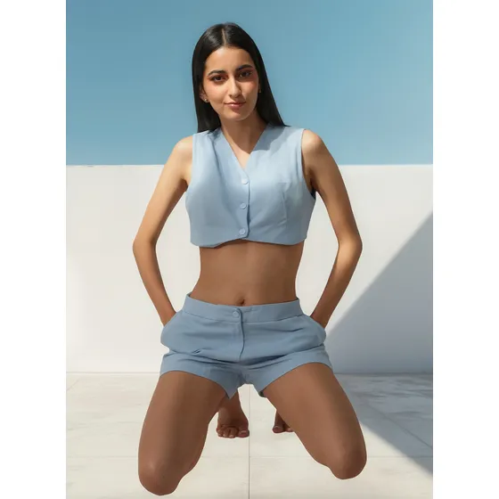 Conjunto  Dos Piezas Lino Casual