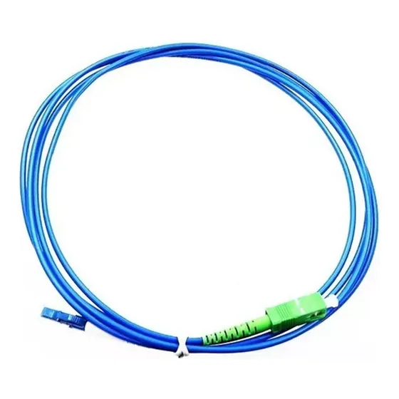 Cordão Óptico Sc-apc-lc-pc 25m Rosenberger Azul Anatel