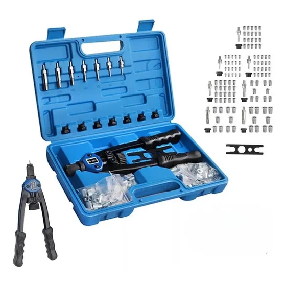 Kit Remachadora Tuerca Mandril M3-m12 Remache Ciego 110pc