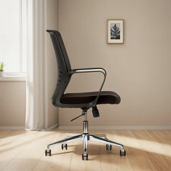 Silla Secretarial Ejecutiva Malla Reclinable Ergonomica