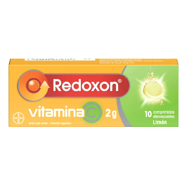 Redoxon Efervescente Limón 2 Gr X 10 Limón
