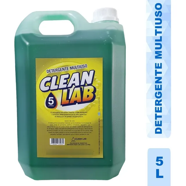 Detergente Pisos Y Lavavajillas Multiuso Ma 10% X 5 Lts.