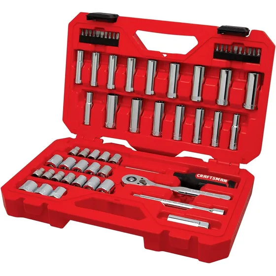 Juego De Herramientas Craftsman, 3/8 Pulgadas, 61 Piezas