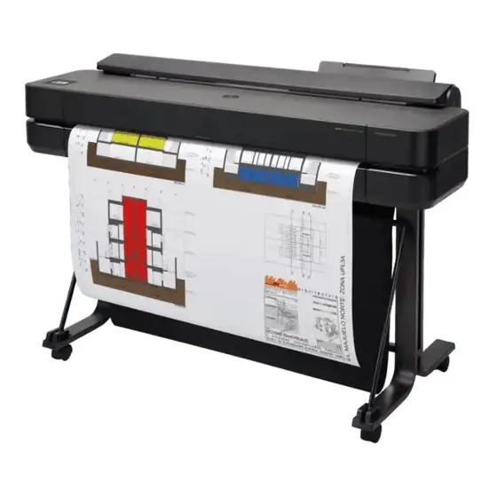 Plotter Hp Designjet T650 De 36-in Printer 610 Mm Ina