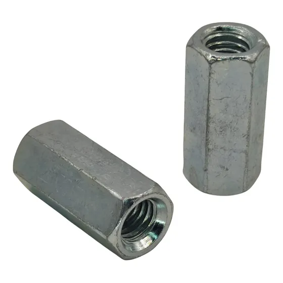 Tuerca Hexagonal Cincada P/hilo Corrido 3/8 - Pack De 10 Un.
