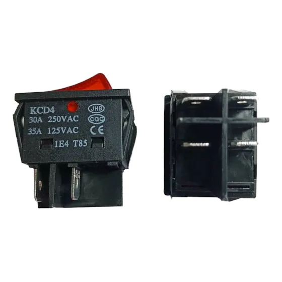 Interruptor Basculante Kcd4 On/off 30a  250v