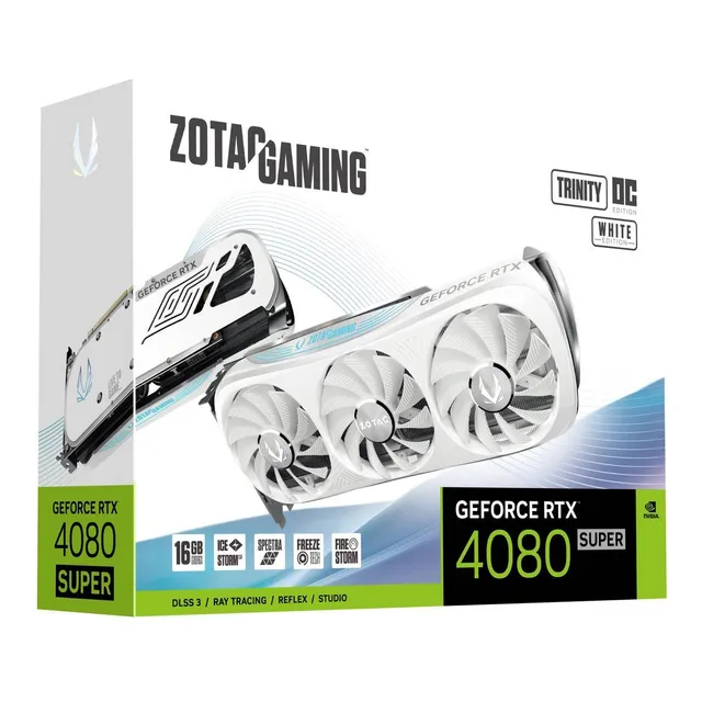Zotac Gaming Geforce Rtx 4080 Super Trinity Oc White Edition