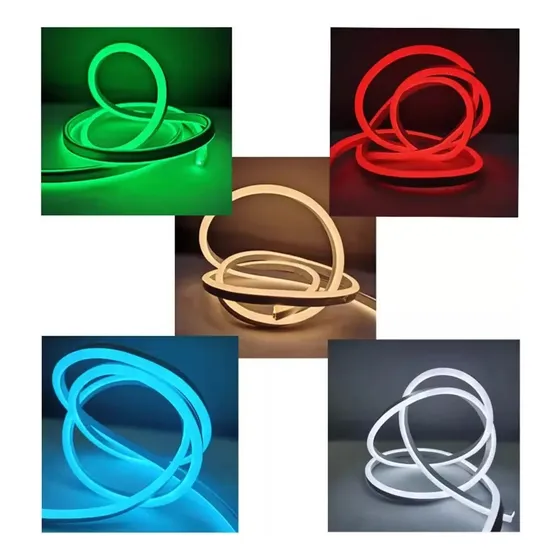 Cinta Led Neón Flex 12v Letreros Led, Decoración Neón Led