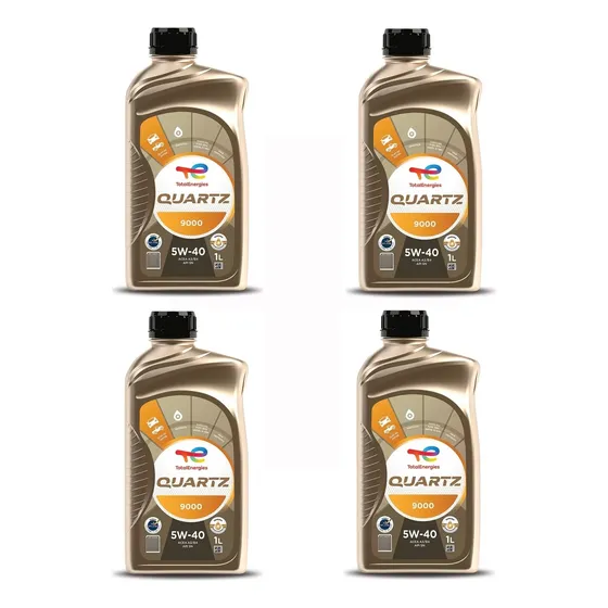 Kit 4 Litros Total Quartz 5w40 9000